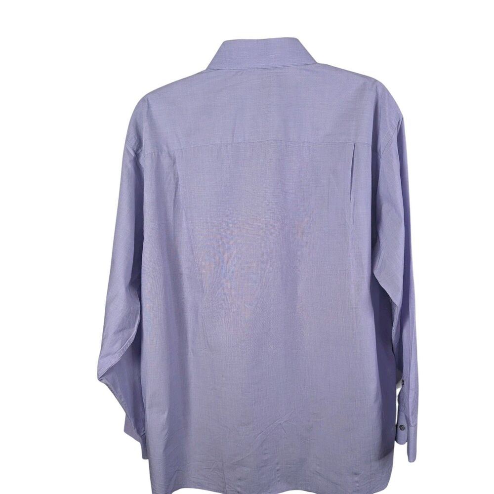 Calvin Klein Men's Purple Shirt Long Sleeve Button Up Regular Fit Size XL  17